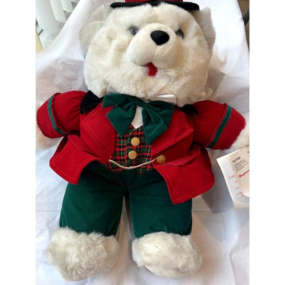 1993 Holiday Teddy Bear Charles Dickens - Picture 1 of 6